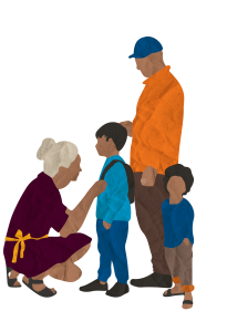 Family with children